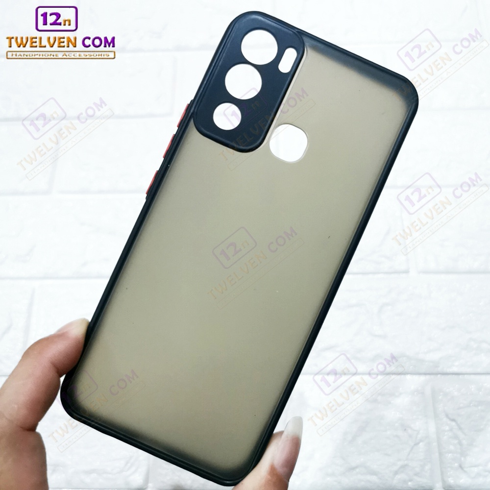 [FLASH SALE] Case Dove Infinix Hot 12i - Casing Hardcase My Choice + Pelindung Camera