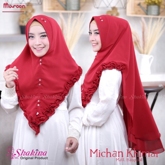 SHAKINA | Jilbab MICHAN GOTIK KHIMAR CERUTY