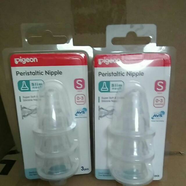 Pigeon Peristaltic Nipple Standard Neck isi 3