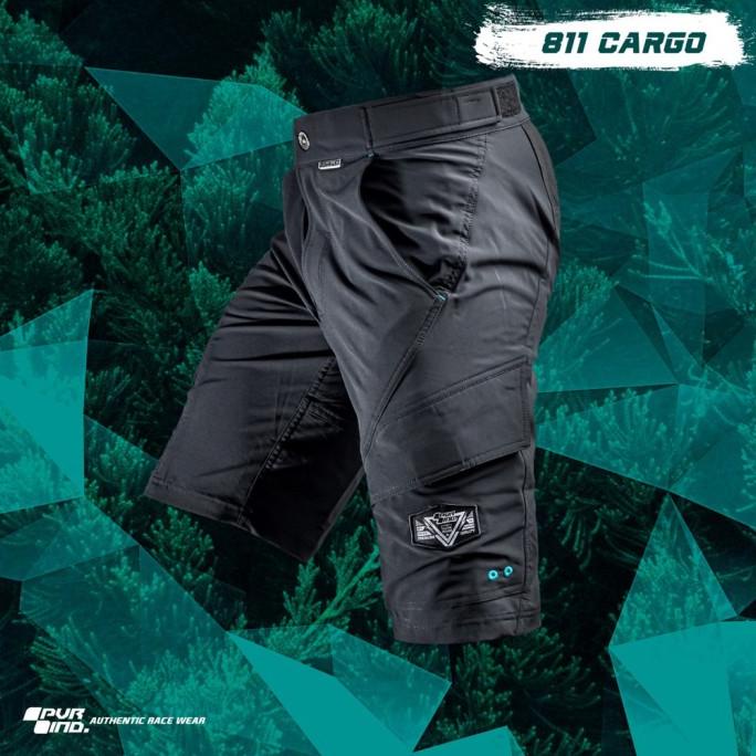 TERBARU PVR IND PANT CELANA MTB 811 CARGO HITAM DHTG6456E