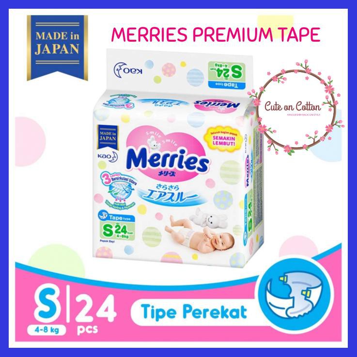 

MERRIES PREMIUM TAPE PEREKAT S24 S 24