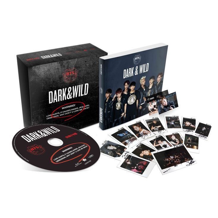 BTS Dark&Wild Album [UNSEALED]