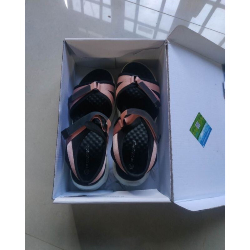 Preloved-Sandal Colorbox pink/Sandal Wedges/Heels-Original second