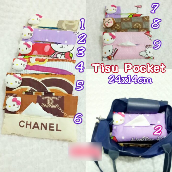 Tempat kotak box tissue tissu tisu mobil HeLLo KittY hello kitty hk