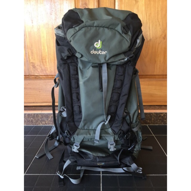Carrier Deuter Air Contact 55+10 (free sleeping bag+headlamp)