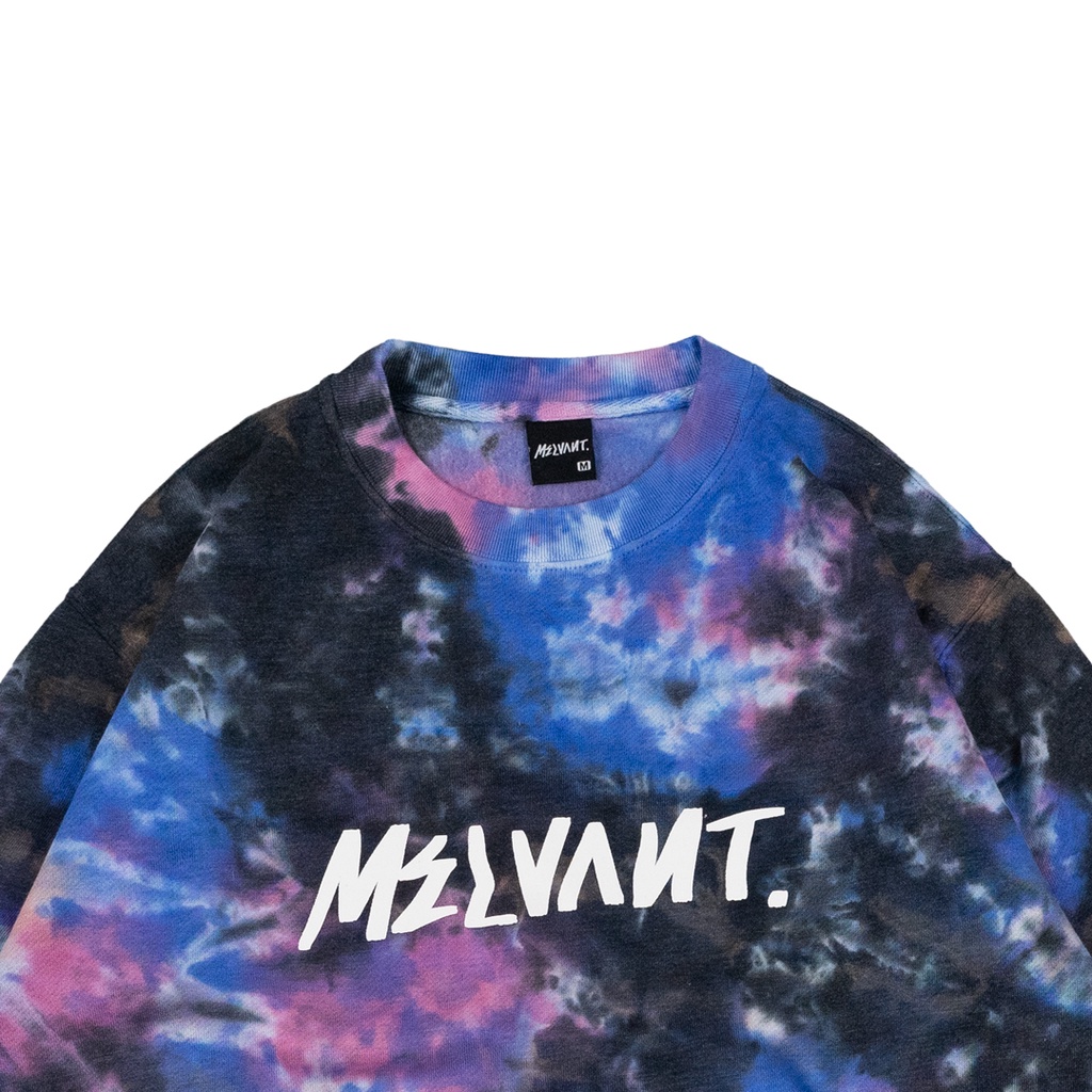 MCN RIVA TIEDYE - MELVANT CREWNECK SWEATER