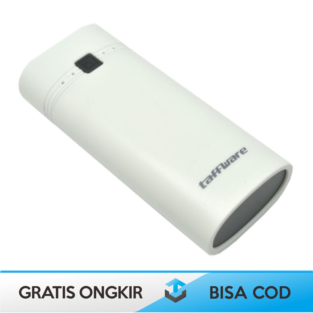 CASING POWERBANK DIY TAFFWARE UNTUK 2 PCS BATERAI 18650 FLAT TOP ORI