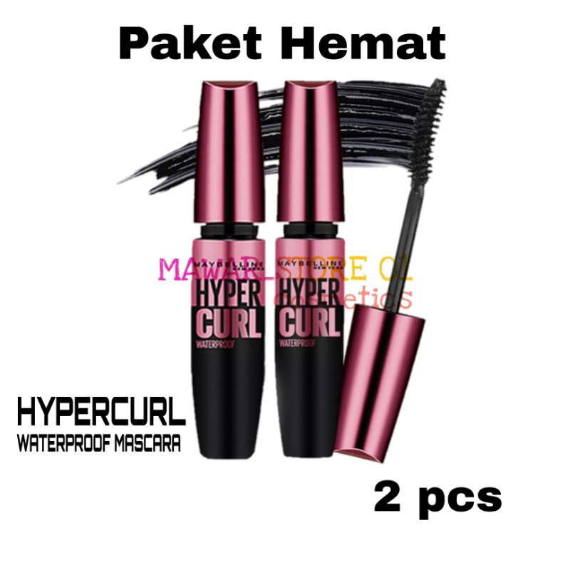 Paket Hemat 2 Pcs Mascara Maybelline