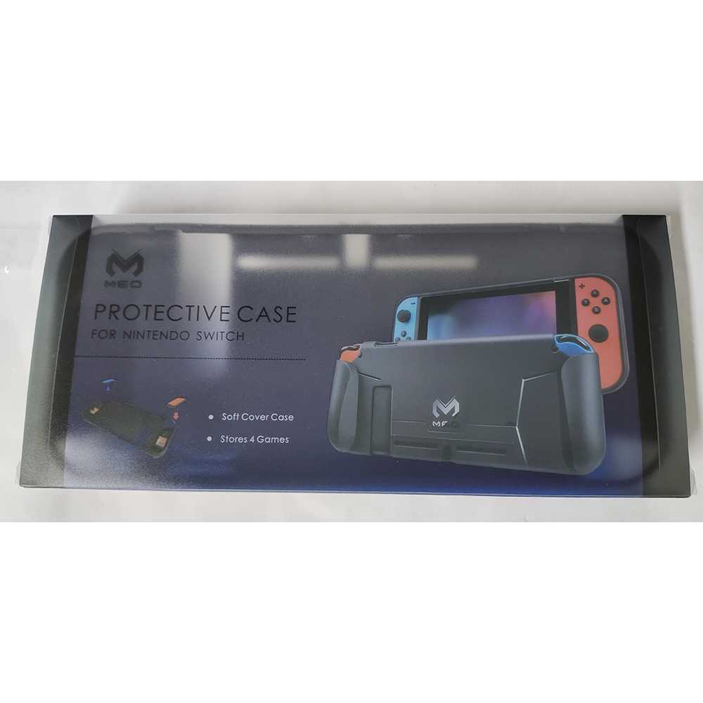 MEO Casing TPU Grip Handle with Game Card Slot Storage Nintendo Switch
