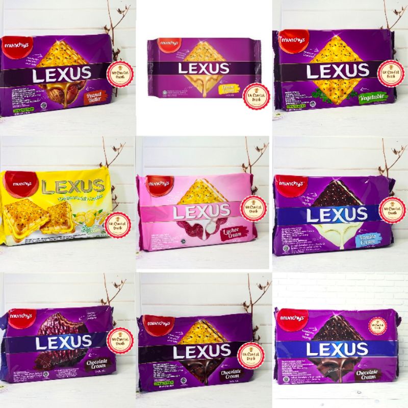 

Biskuit Munchys Lexus Crackers All Variant Family Pack 190gr