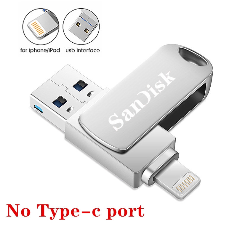 Flash Disk Otg 2in1 Tipe C/Ios Untuk Iphone/Pc/Android