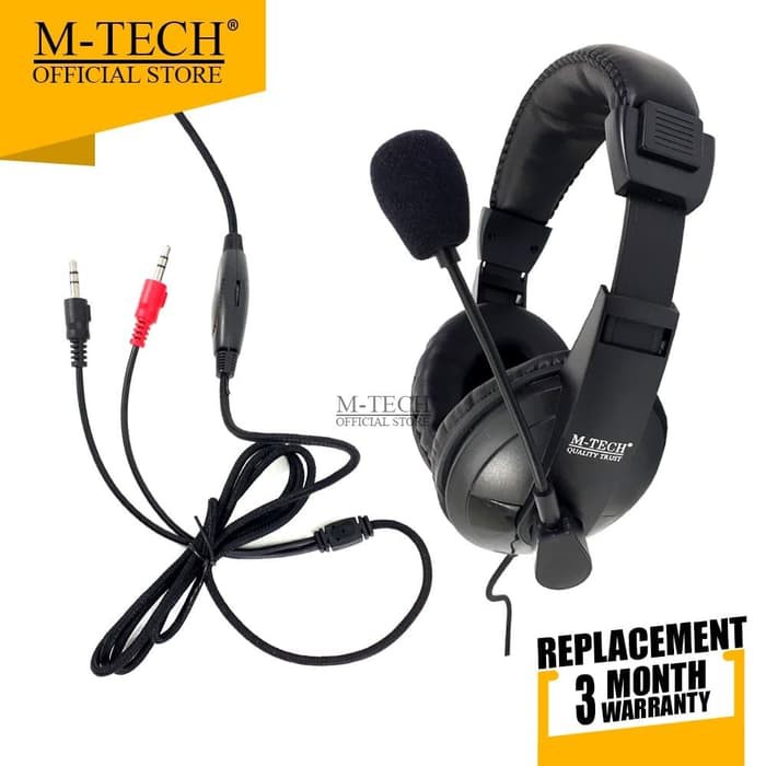 M-Tech Headset Stereo Bass A4 Original