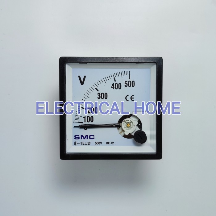 Panel Meter SMC/Voltage Meter (Volt meter) BE-72 AC 300V 500V 600V