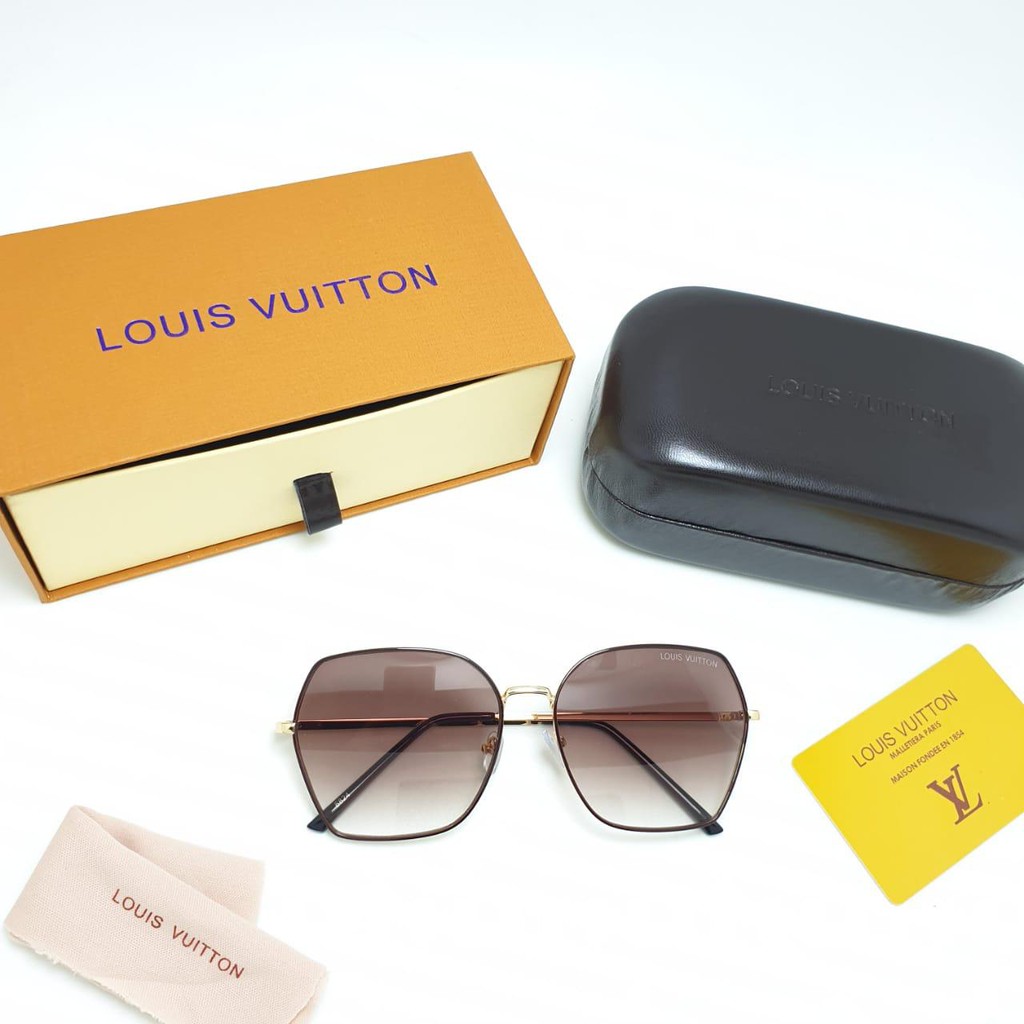 Kacamata Fashion Wanita / Kacamata Wanita Louis Vuitton Jk6824 Super &amp; Free Cleaners Termurah