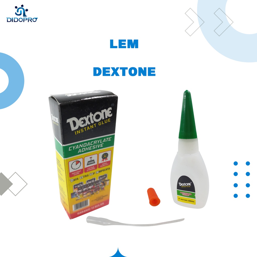 Lem Dextone Instant Glue / Lem Dextone Cair / Lem Korea Dextone 15gr