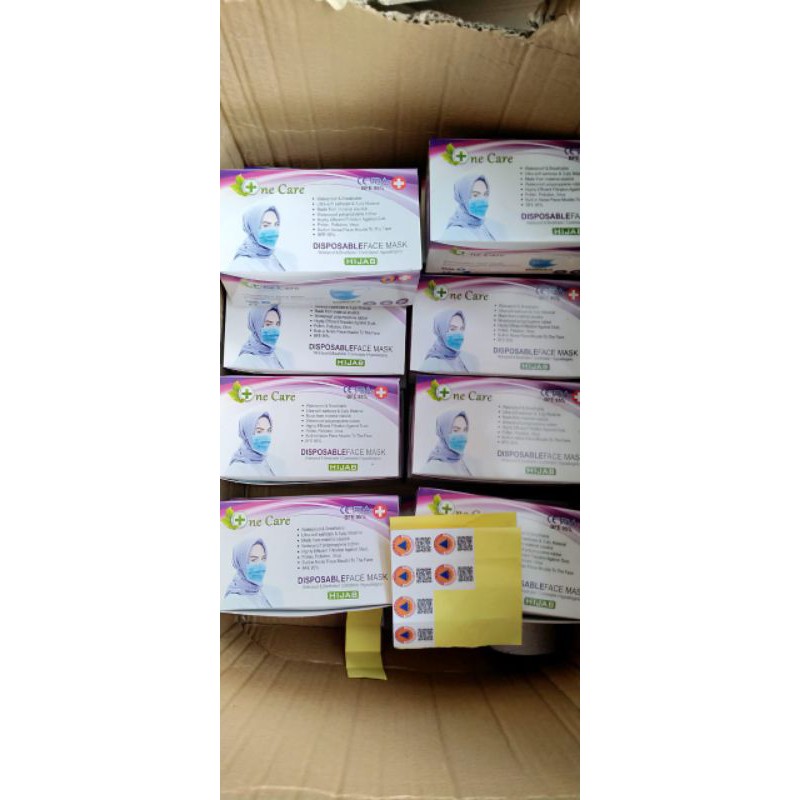 (MURAHPOLL) Masker onecare hijab