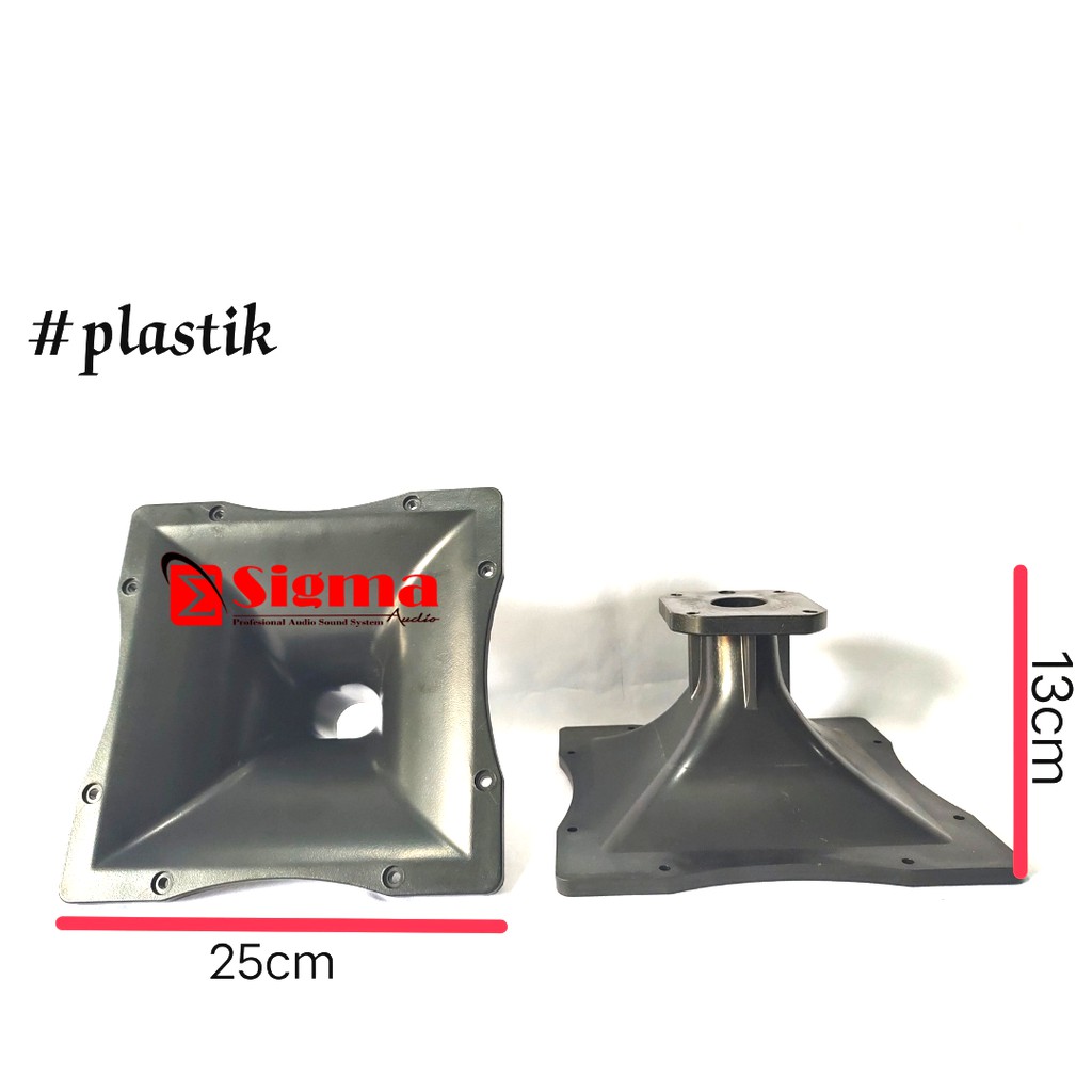 Corong Horn Tweeter model RCF polikarbonat 25 cm x 25 cm