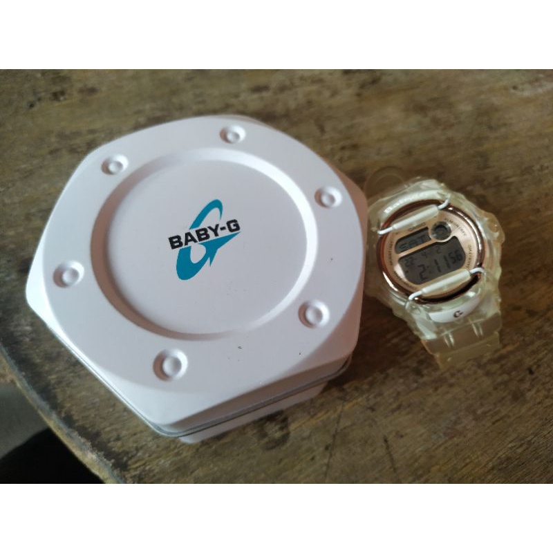 Baby-G BG169G transparan original second