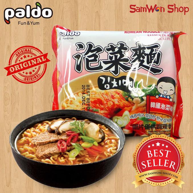 

DISKON Paldo Kimchi Ramen 1 Pack Isi 5 Pcs MN68