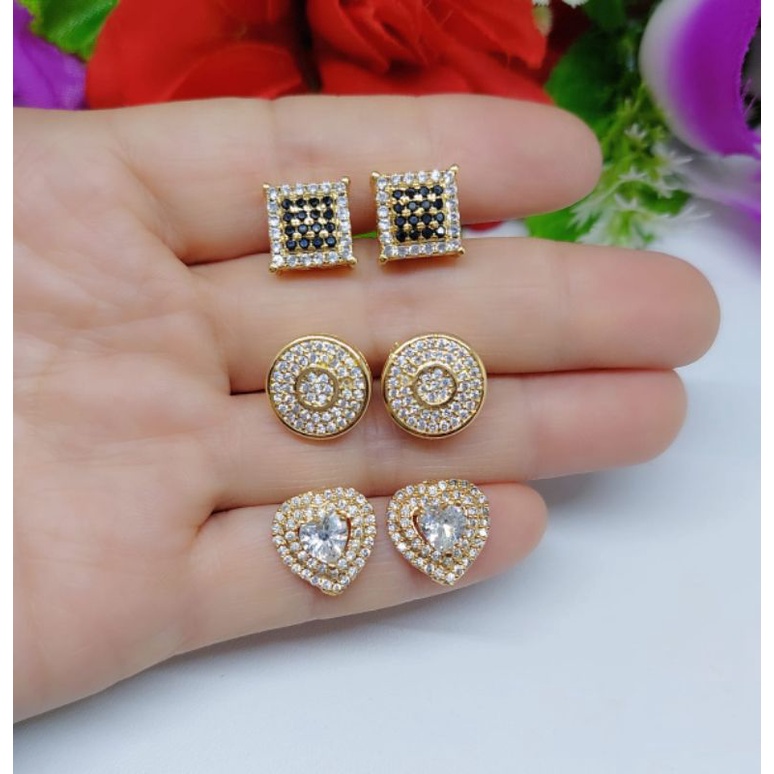 Anting-Anting Tusuk Xuping Lapis emas 18k TS03-TS05