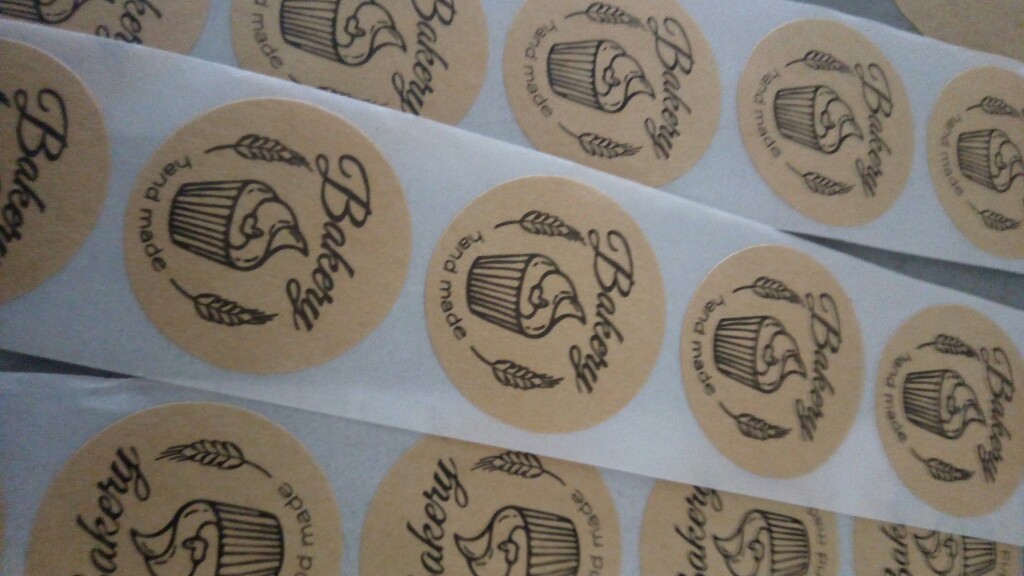 Label Sticker Bakery Hand Made Cupcakes Baking Tools Decoration Segel Kemasan Roti Kue Pastry Seal