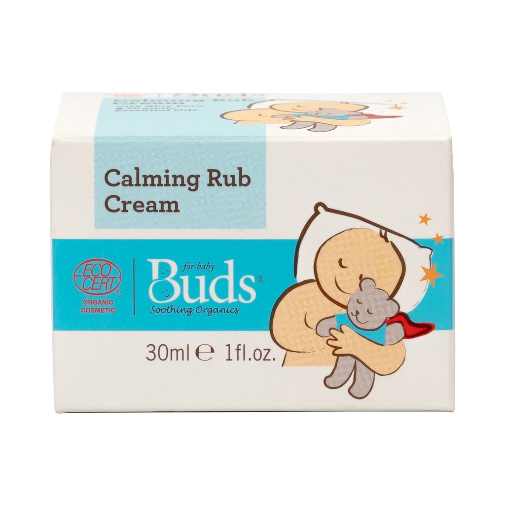 [PROMO] Buds Soothing Organics Calming Rub Cream Krim Penghangat Bayi 30ml