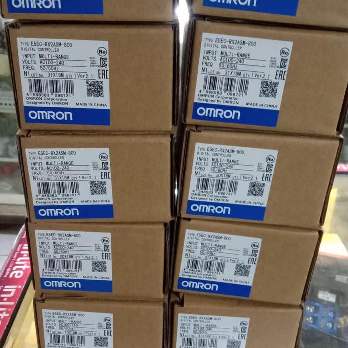 TEMPERATURE CONTROLLER OMRON E5EC-RX2ASM-800/OMRON E5EC-RX2ASM-800 Mantap