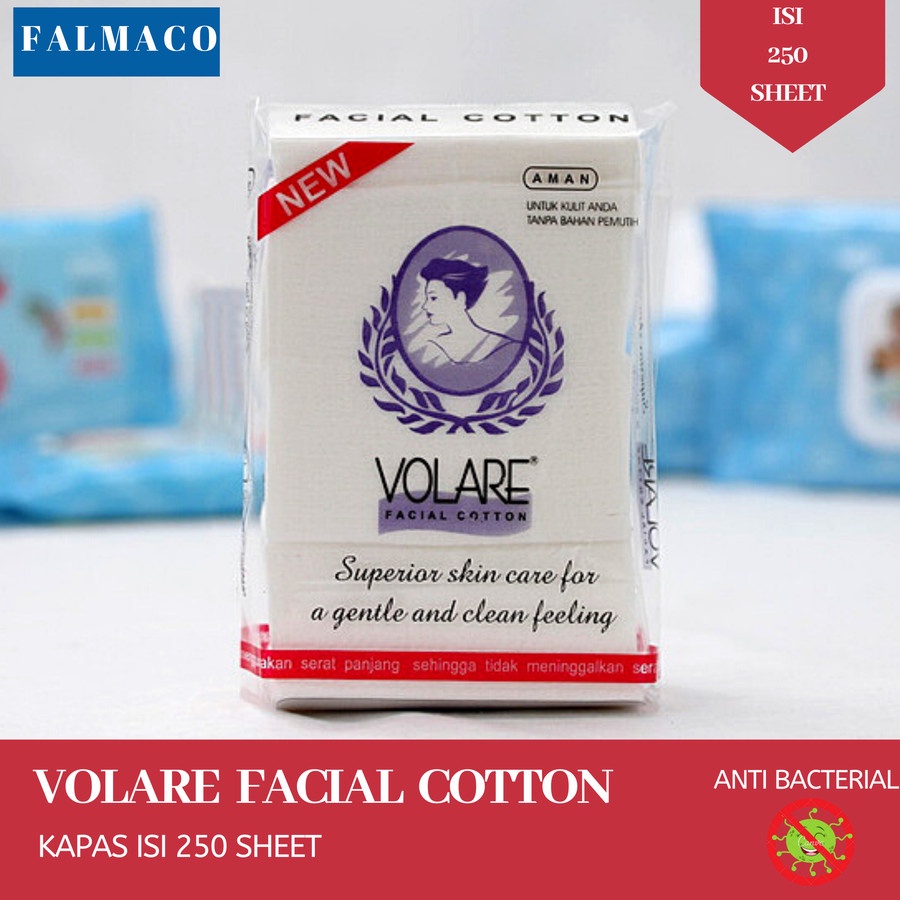 Kapas Volare Facial Cotton 250's