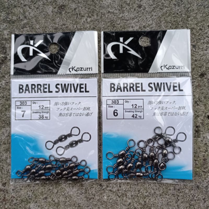 barrel swivel kazurri ukuran 6,7