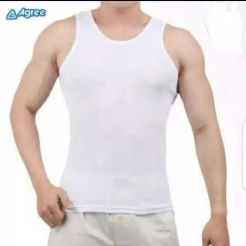 KAOS SINGLET PRIA / KAOS DALAM PRIA AGREE PROMO