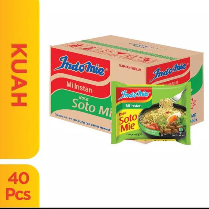 

Terlaris# Indomie Kuah Kari Ayam 1 Dus - Kuah Soto