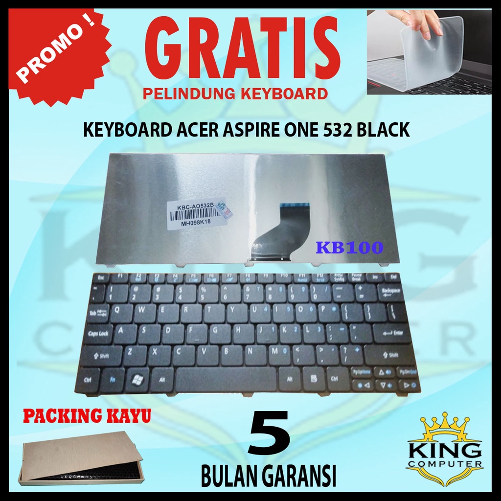 Keyboard Notebook Acer Aspire One Ao532h D255 D257 Ao255 Ao257 D260 D270 532 532h