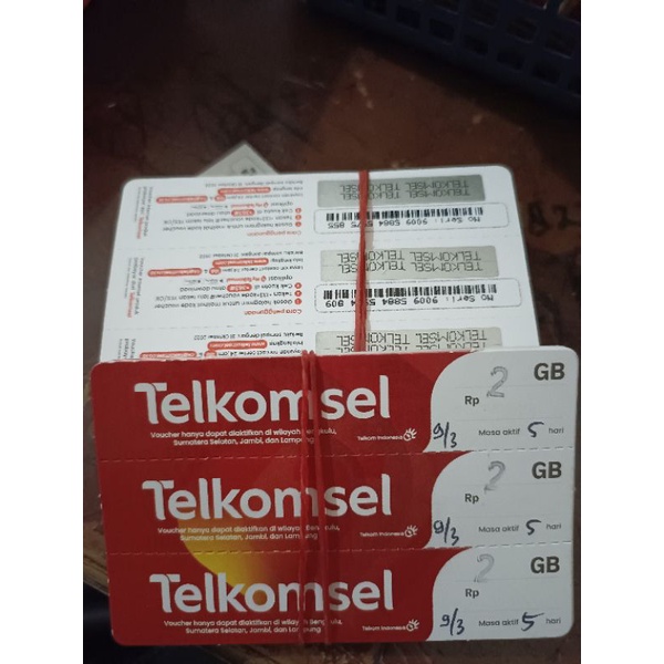 Voucher Telkomsel 2 GB