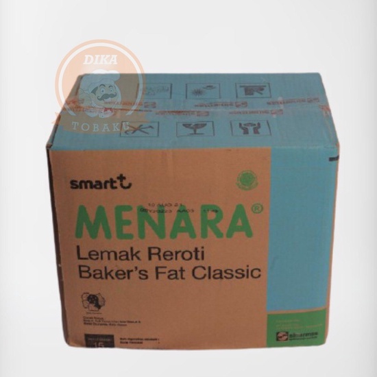 

Menara Shortening Baker's Fat Classic / menara putih