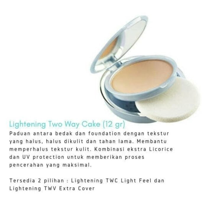 Promo Wardah Lightening Two Way Cake Extra Cover Bedak Padat Full Case Dan Refill Shopee Indonesia