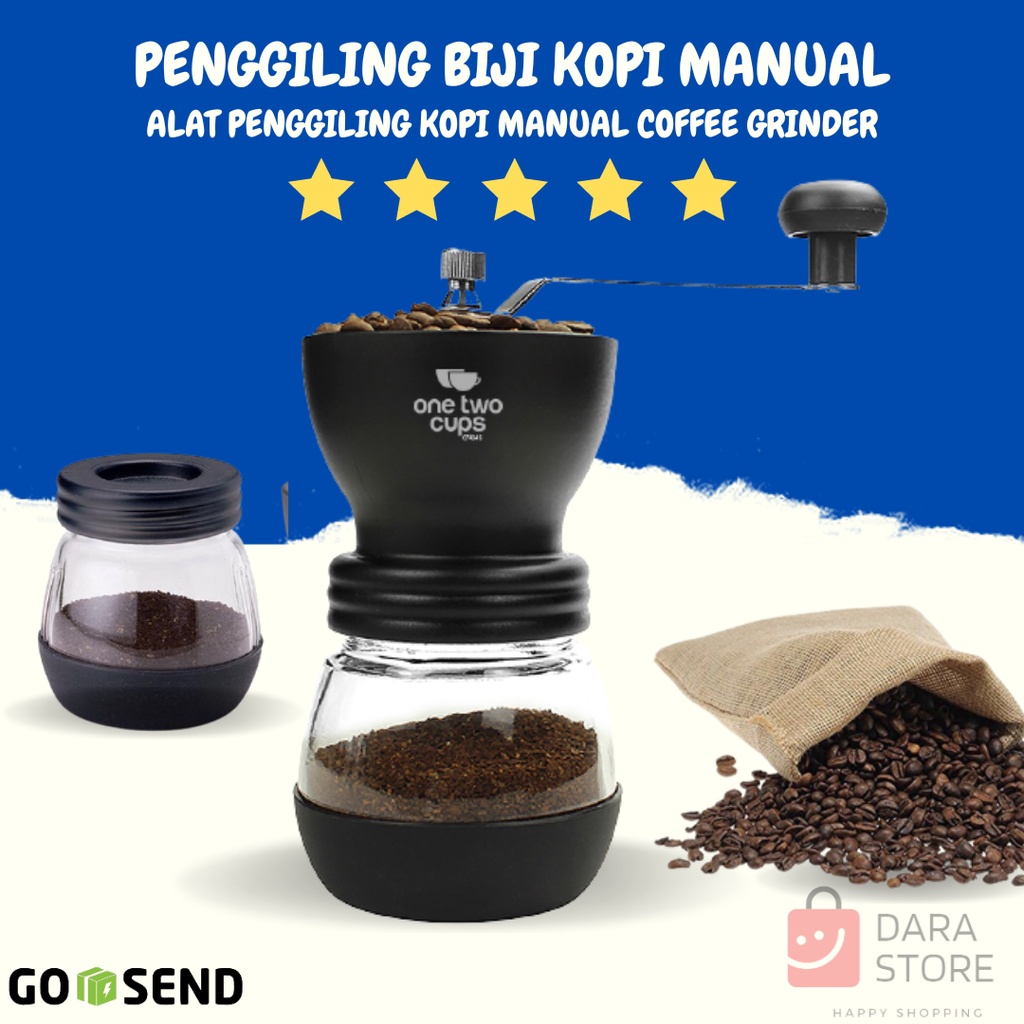 Alat Gilingan Biji Kopi Manual Hand Penggiling Biji Kopi Manual Coffee Grinder