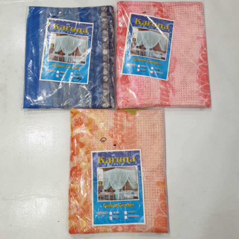 Grosir Kelambu Karuna Global Gorden Ukuran Jumbo 180×200 Kelambu Kotak Kelambu Tidur Premium YDObopltrdXDEk