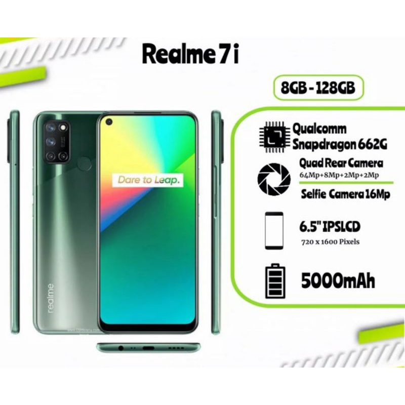 REALME 8 PRO Rm 8/128GB NFC | REALME 8 8/128 | REALME 7i 8/128 GARANSI RESMI REALME INDONESIA