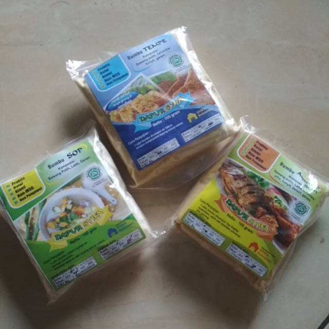 

Paket Hemat isi 3 Bumbu bisa pilih siap pakai non msg instan Tanpa Bahan Pengawet