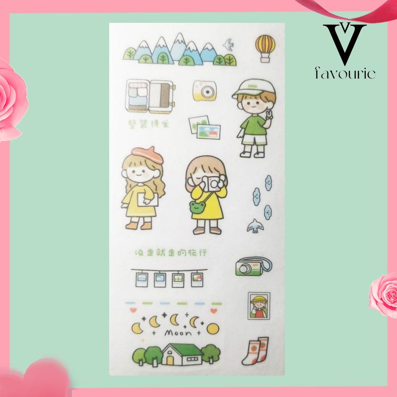 [COD]Stiker Motif Emoji Untuk Dekorasi Handphone / Diary DIY-FA