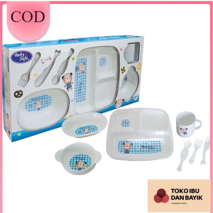 Baby Safe Feeding Set FS601 - 7pcs