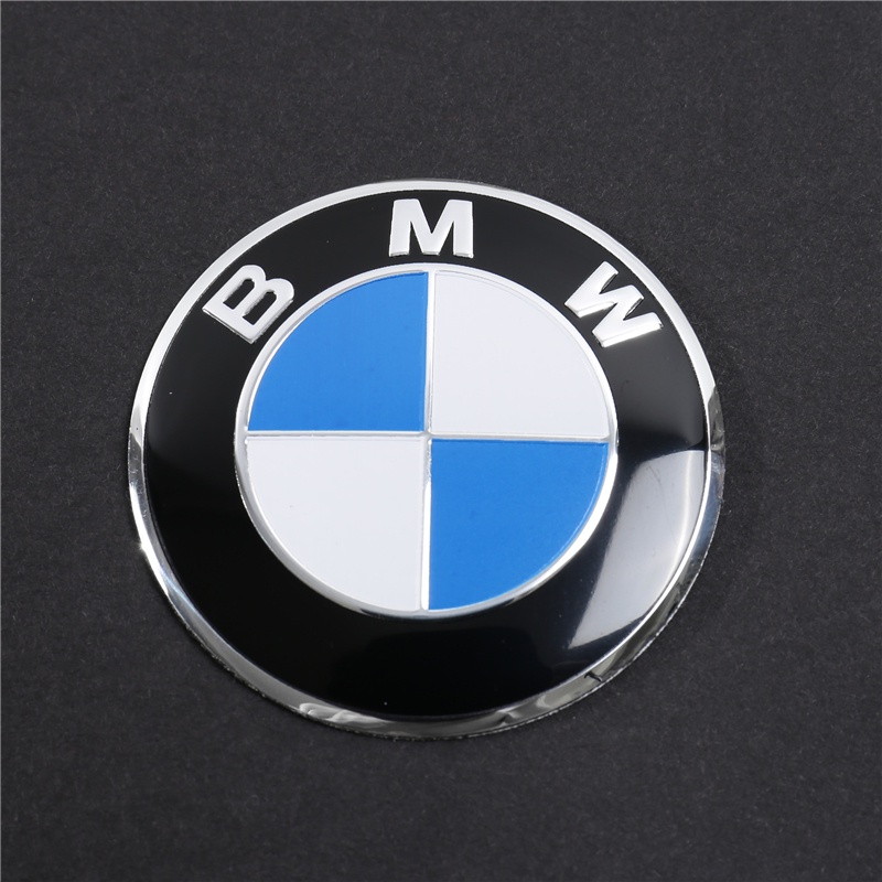 4pcs/set 56mm BMW M 50th Anniversary Logo Ban Mobil Roda Pusat 3D Aluminium Stiker Hub Cap Emblem Badge Decals Mobil Styling Aksesori