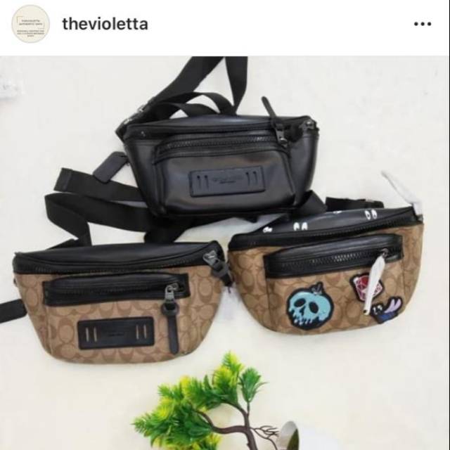 Coach terrain belt bag