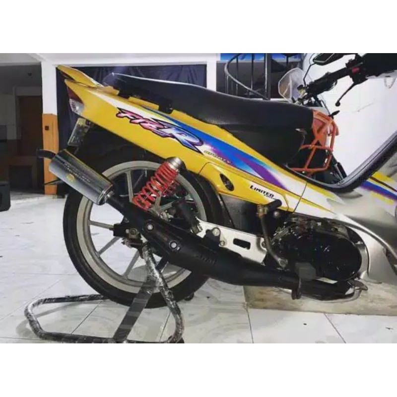 knalpot standar racing Yamaha force one fiz R fizr AHM Malaysia termurah knalpot AHM FIZ R terlaris
