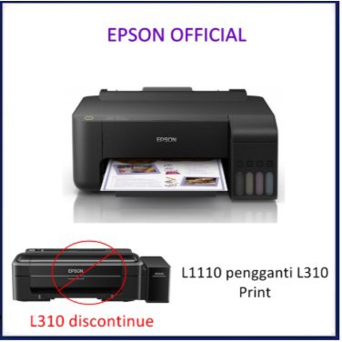 Printer Epson L310 inkjet : tinta infus L 310 / 310 original resmi