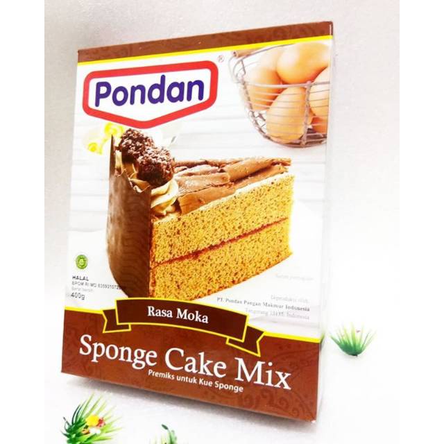 Jual Pondan Sponge Cake Mix Mocha G Shopee Indonesia