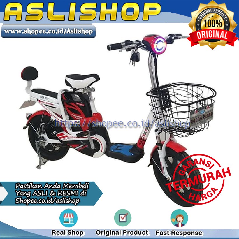 E BIKE SEPEDA  LISTRIK  Paling MURAH Type SATURNUS  LIPAT  