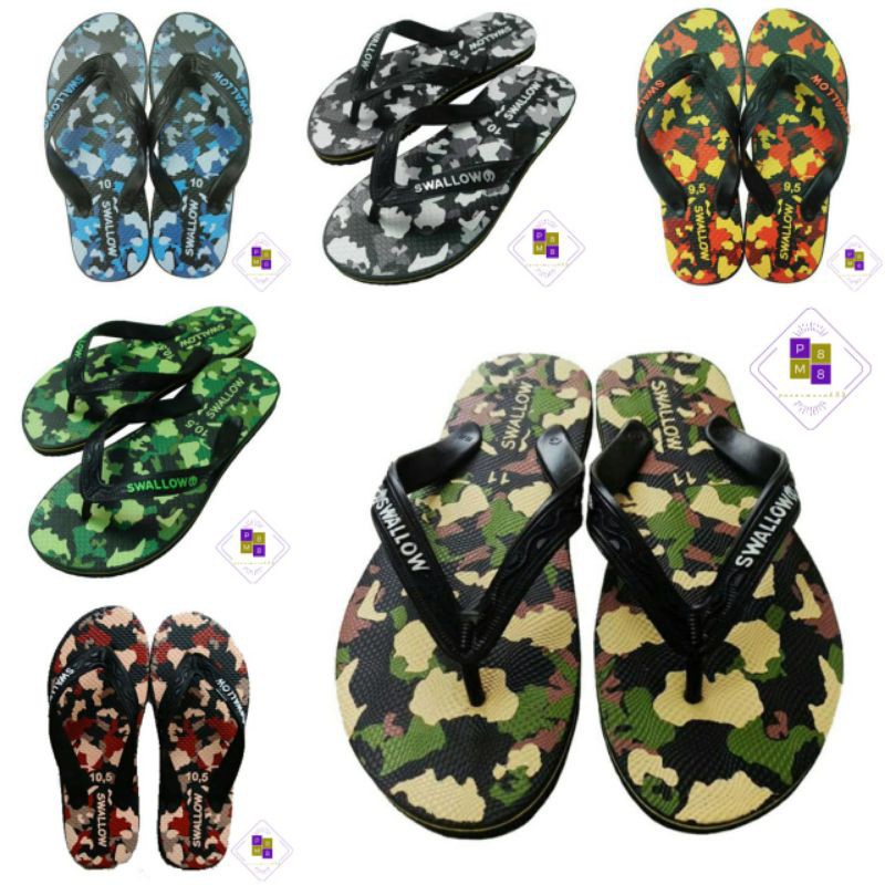 Sandal Jepit Army Swallow / Sandal Tentara / Swallow Army / Sandal Swallow Army / Swallow Pria