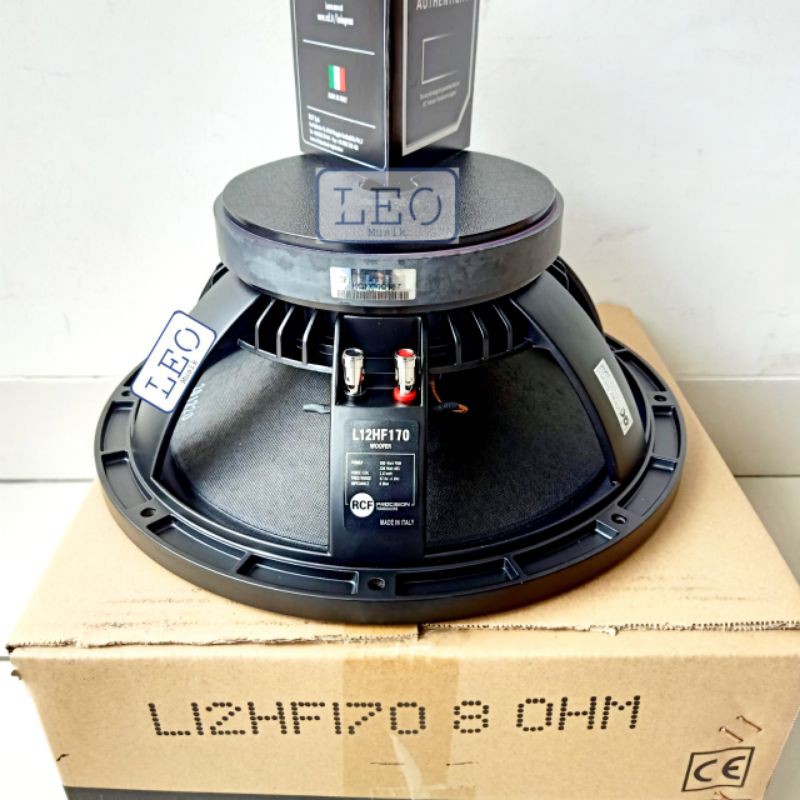 RCF COMPONENT SPEAKER L12HF170 KARAKTER WOOFER 12 INCH RCF 12HF170