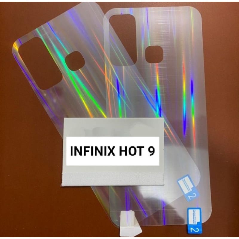 Skin Aurora INFINIX HOT 9 / Back Screen INFINIX HOT 9 / Anti Gores Belakang Handphone INFINIX HOT 9 